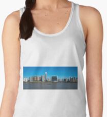 Docklands panorama with Ontario Tower and New Providence Wharf. London. England. Women's Tank Top