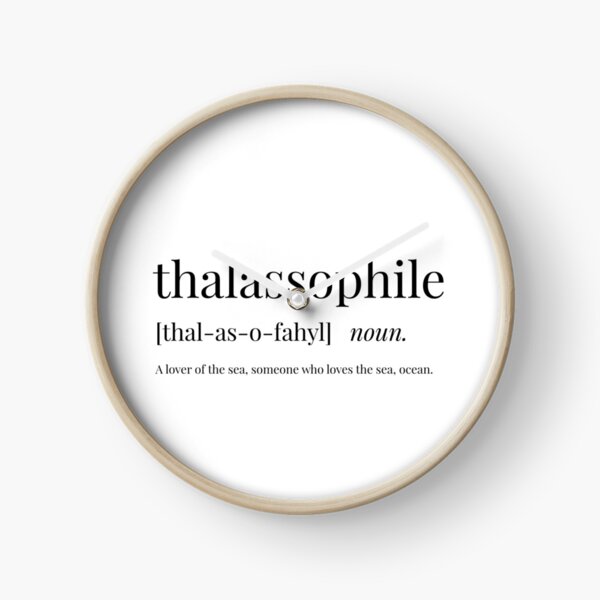 Item preview, Thalassophile Definition designed and sold by Defining Prints.