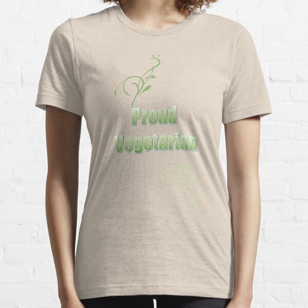Proud Vegetarian Essential T-Shirt