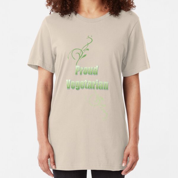Proud Vegetarian Slim Fit T-Shirt