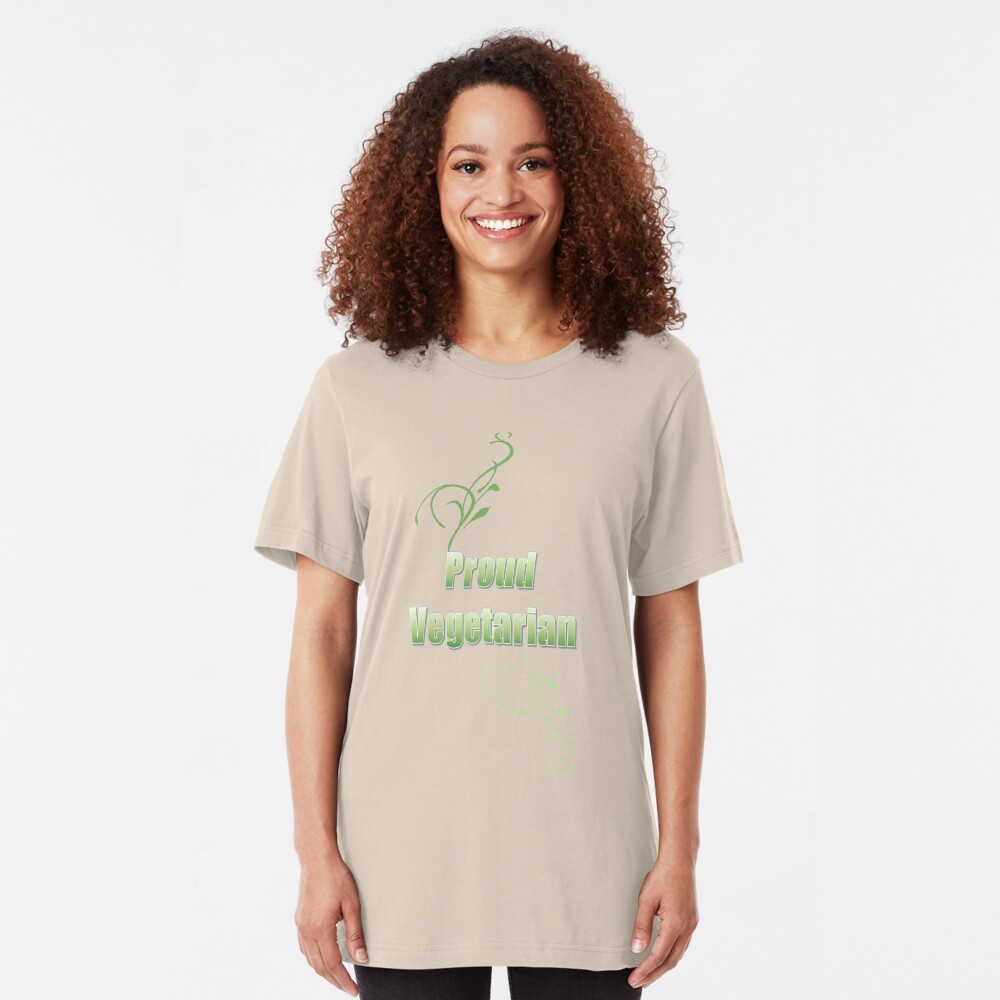 Proud Vegetarian Slim Fit T-Shirt