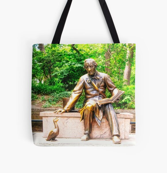 Hans Christian Andersen All Over Print Tote Bag