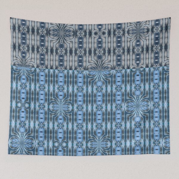 Item preview, Two-Tone Ridges Blue designed and sold by Lori Kingston.