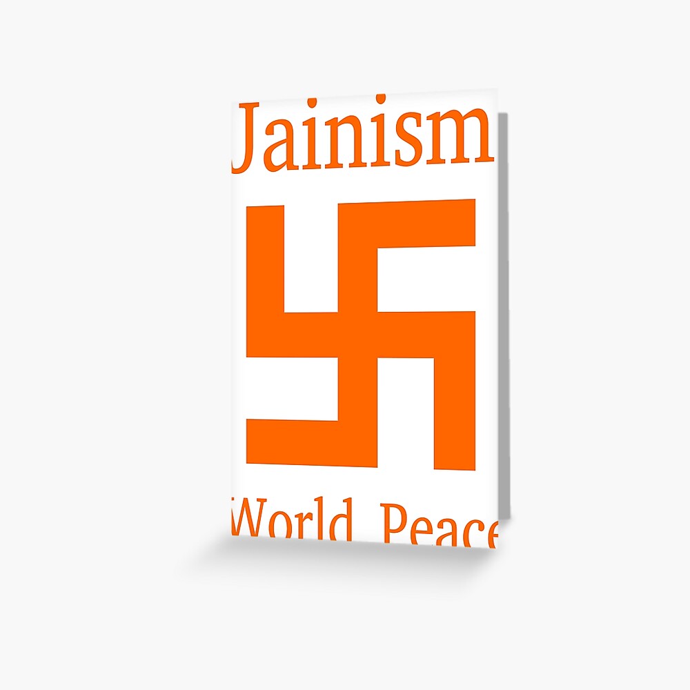 Item preview, Greeting Card designed and sold by votejainism.
