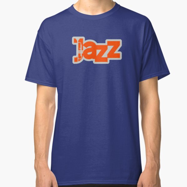 Graphic Typographic Jazz Themed Concept Classic T-Shirt