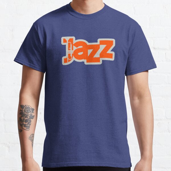 Graphic Typographic Jazz Themed Concept Classic T-Shirt