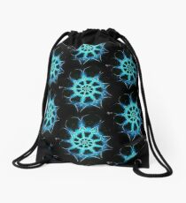 Turquoise Golden Ratio Drawstring Bag