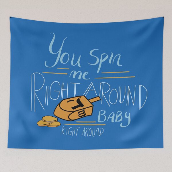 Item preview, You Spin Me Right Around designed and sold by artandstarstuff.