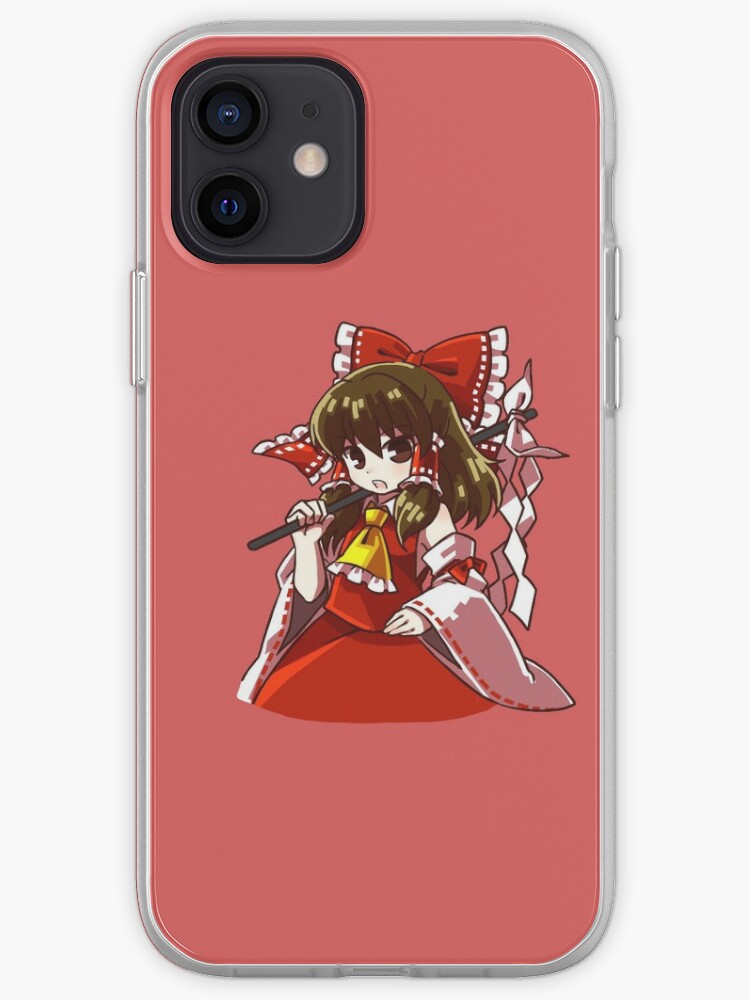Reimu Touhou Iphone Case By Kokoropopshop Redbubble