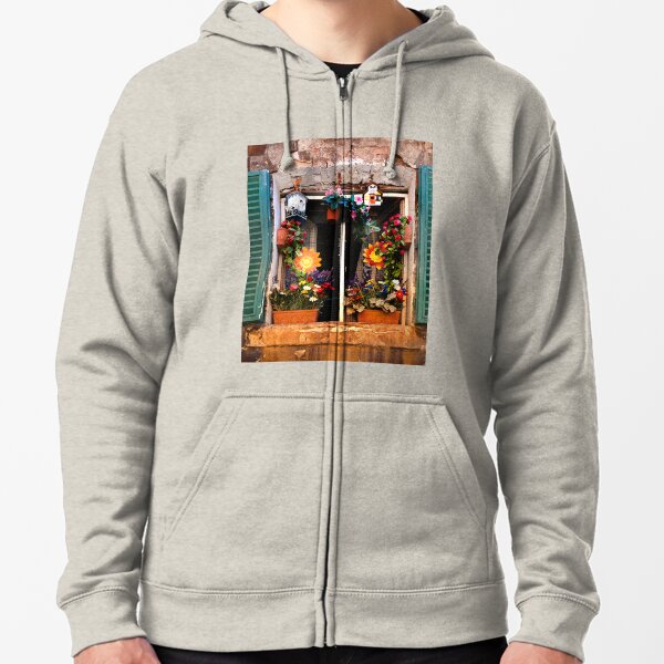 Tuscan window - Siena Zipped Hoodie
