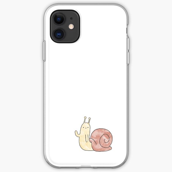 Adventure Time Snail Friend iPhone Soft Case