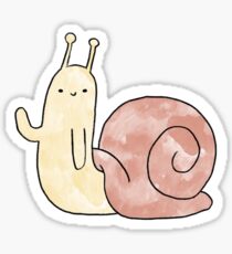 Pegatina Aventura tiempo caracol amigo