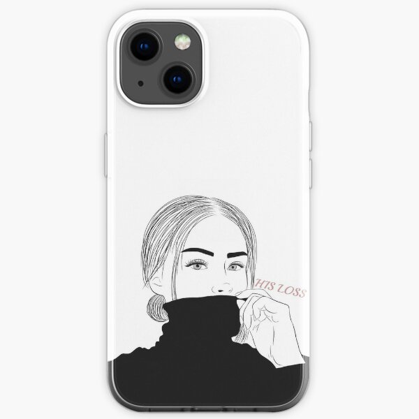 OUTLINE GIRL iPhone Soft Case