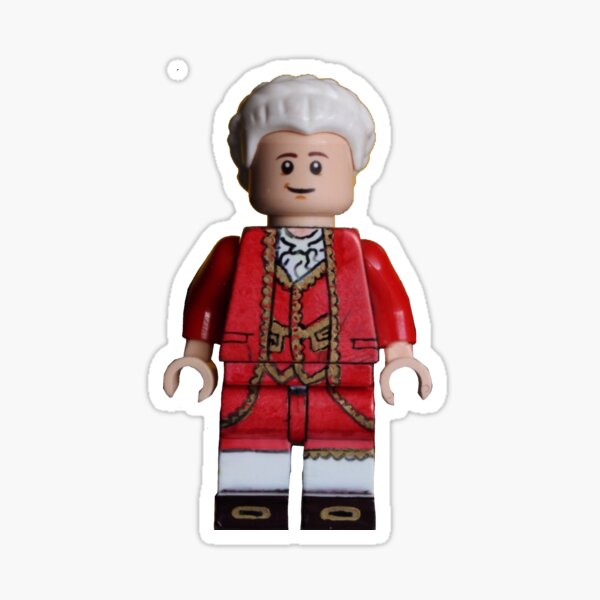 King George III - Hamilton - Broadway Bricks Sticker