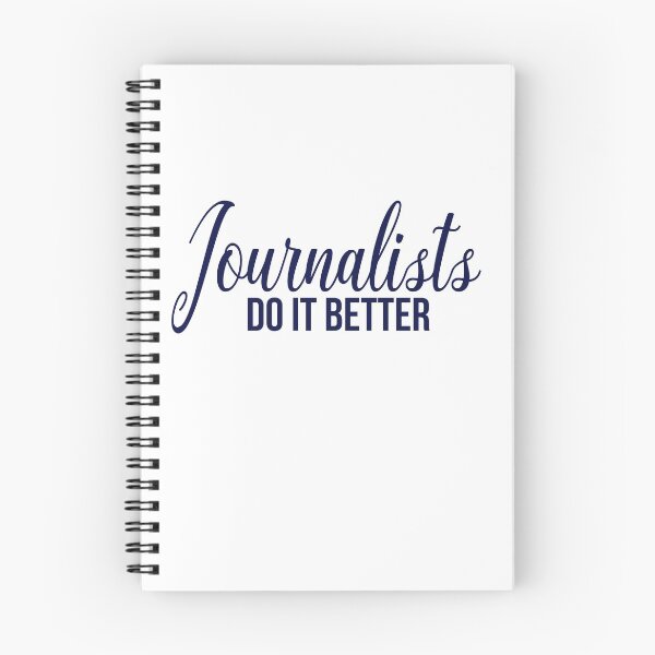 Item preview, Journalists Do it Better designed and sold by ctrl-althea-del.