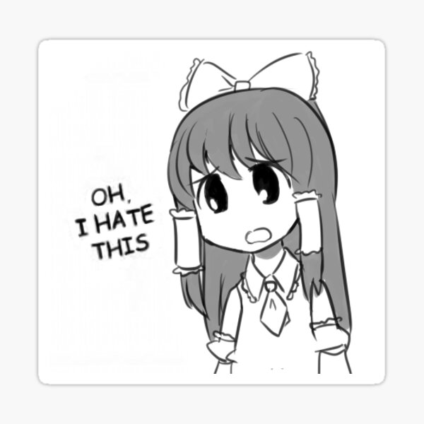 Reimu Hates This Sticker