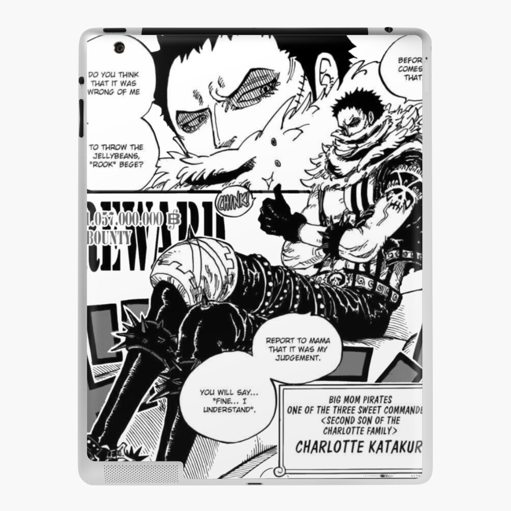 Monkey D Luffy - One Piece Manga Panel black version iPad Case & Skin for  Sale by Geonime