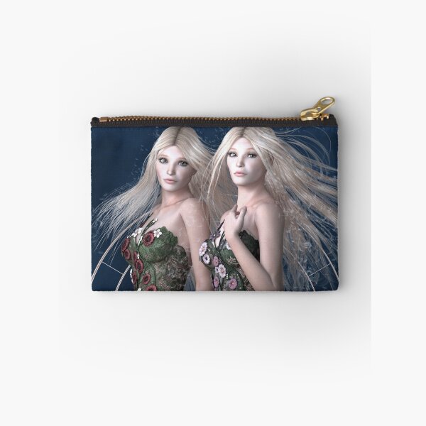 Item preview, Gemini zodiac fantasy circle designed and sold by Britta Glodde.