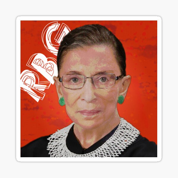 Artikel-Vorschau von RBG - Ruth Bader Ginsberg, designt und verkauft von ctrl-althea-del.