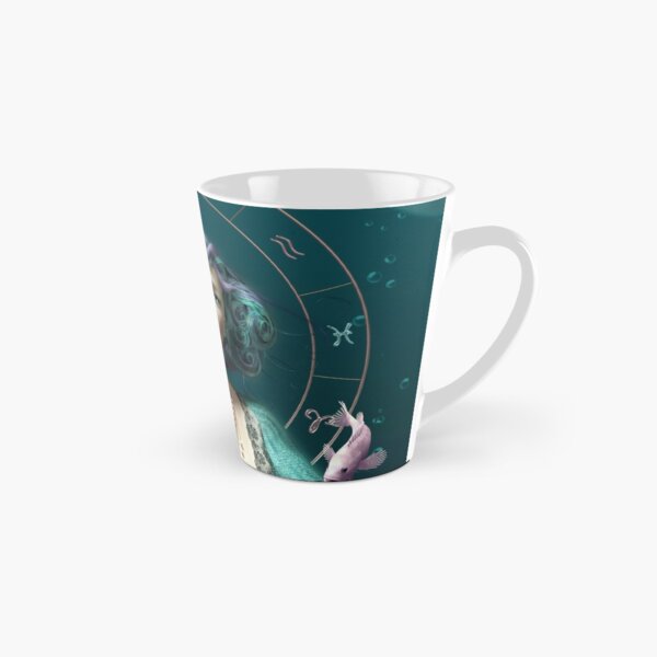 Pisces Zodiac Fantasy Circle Tall Mug