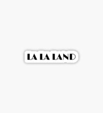 Pegatina la la land