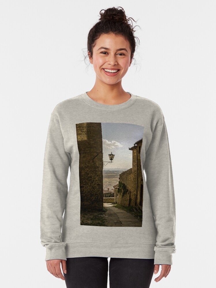 Alternate view of Cortona, Tuscany Pullover Sweatshirt