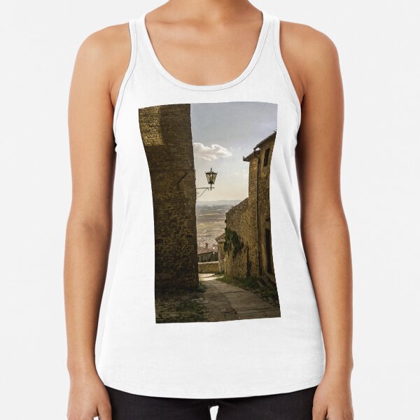Cortona, Tuscany Racerback Tank Top
