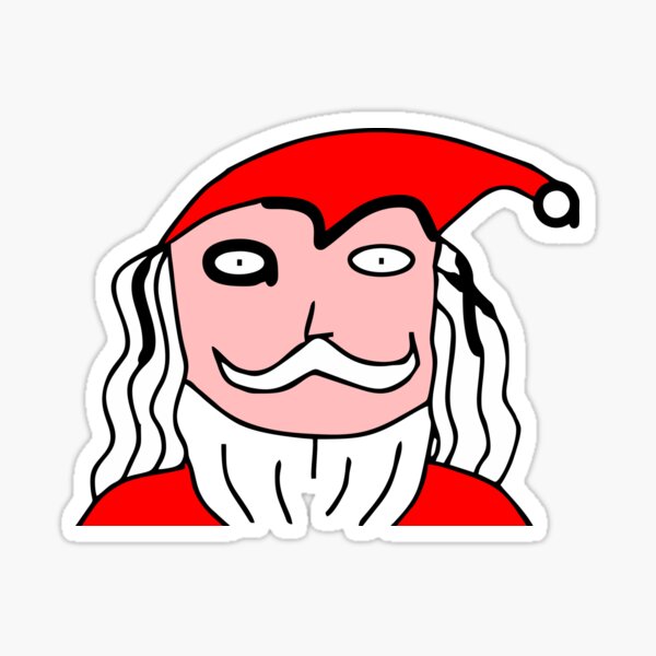 Santa 2 Sticker