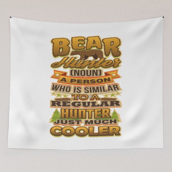 Item preview, Funny Bear Hunter Only Way Cooler  designed and sold by JakesRWild.