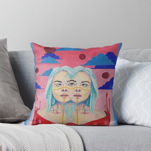 Aperçu de l'œuvre Drapé au soleil psychodélique popsurrealism peinture illustration créée et vendue par Kajper.