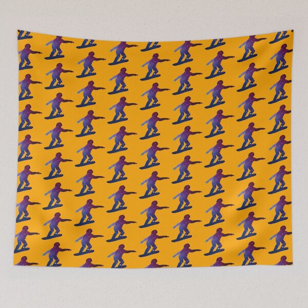 Item preview, Snowboarder Geometric designed and sold by Fran Fryberg.