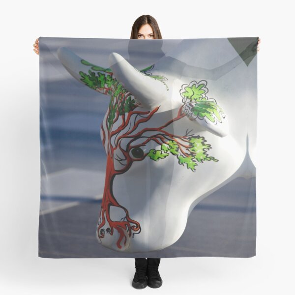 Cow with tree, Ebrington, Derry Scarf