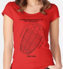 FOSSIL NERD TRILOBITE RULED THE EARTH FOR 270+ MILLION YEARS T SHIRT Fitted Scoop T-Shirt