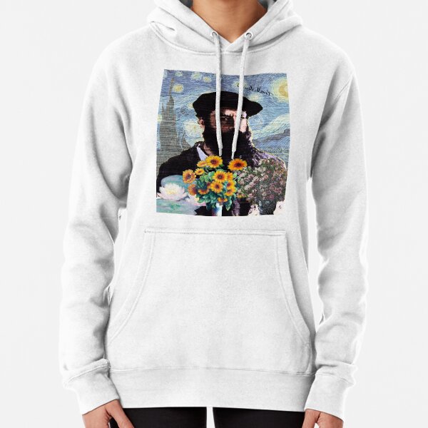 Claude Monet Mashed Pullover Hoodie