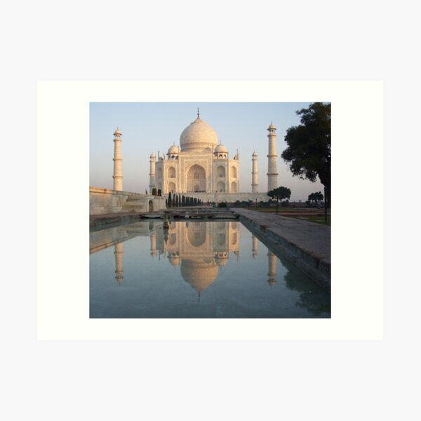 Sunrise at the Taj,Agra Art Print