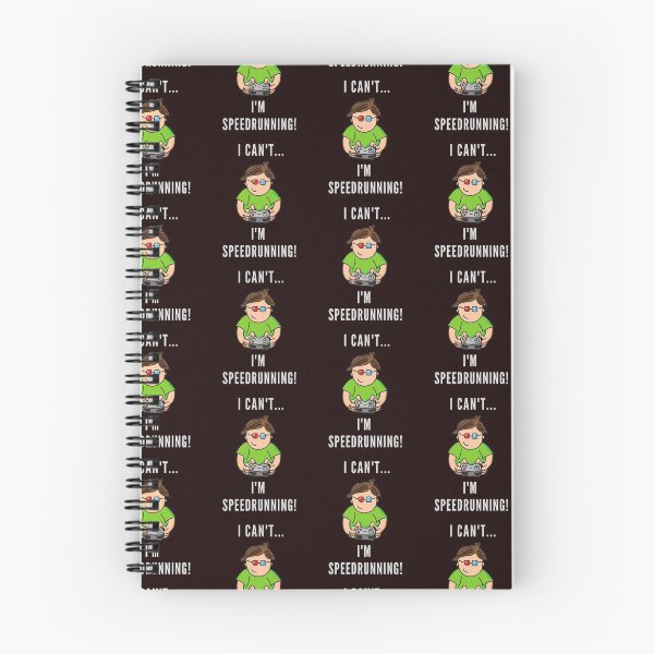 Item preview, cant speedrunning designed and sold by PrairieRidgeDesigns.