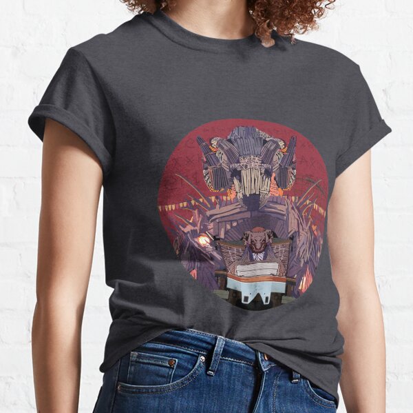 Wicker Man Rollercoaster Design - Alton Towers Classic T-Shirt