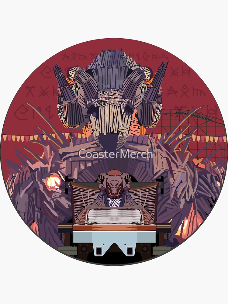 Wicker Man Rollercoaster Design - Alton Towers by CoasterMerch
