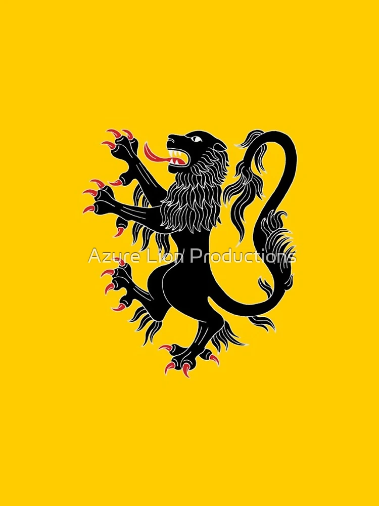 Thumbnail 4 of 4, iPhone Case, Lion Rampant Sable designed and sold by Azure Lion Productions.