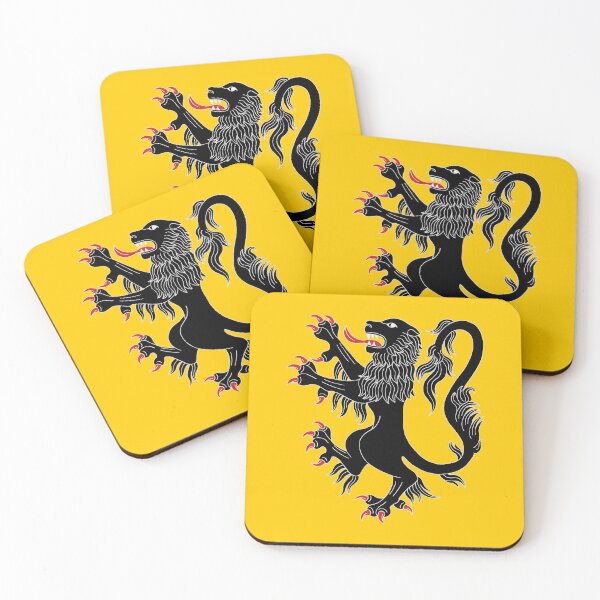 Item preview, Lion Rampant Sable designed and sold by Azure Lion Productions.
