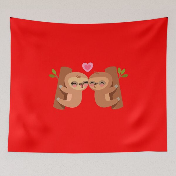 Item preview, Kissing Sloths Love Funny Humor T-Shirt Valentine's  designed and sold by No Limits T-Shirts.