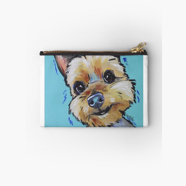Item preview, Yorkie Painting, Cute Yorkie, Unique Dog Painting designed and sold by leekellerart.