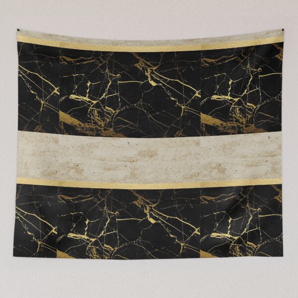 Item preview, Gold and Marble Stripes designed and sold by Vin  Zzep.