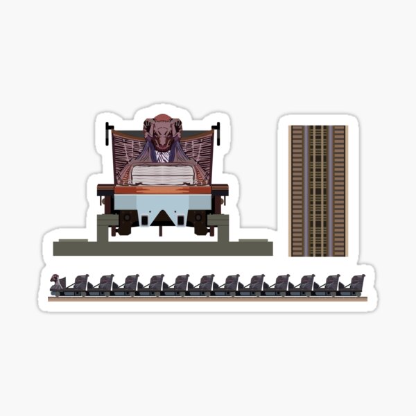 Wicker Man - Great Coasters International Wooden Coaster - Millenium Flyer Sticker