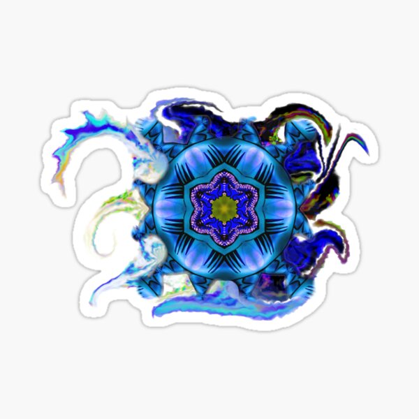Shark Water Orb Sticker