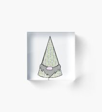 Little Triangle Pattern Gnome Acrylic Block