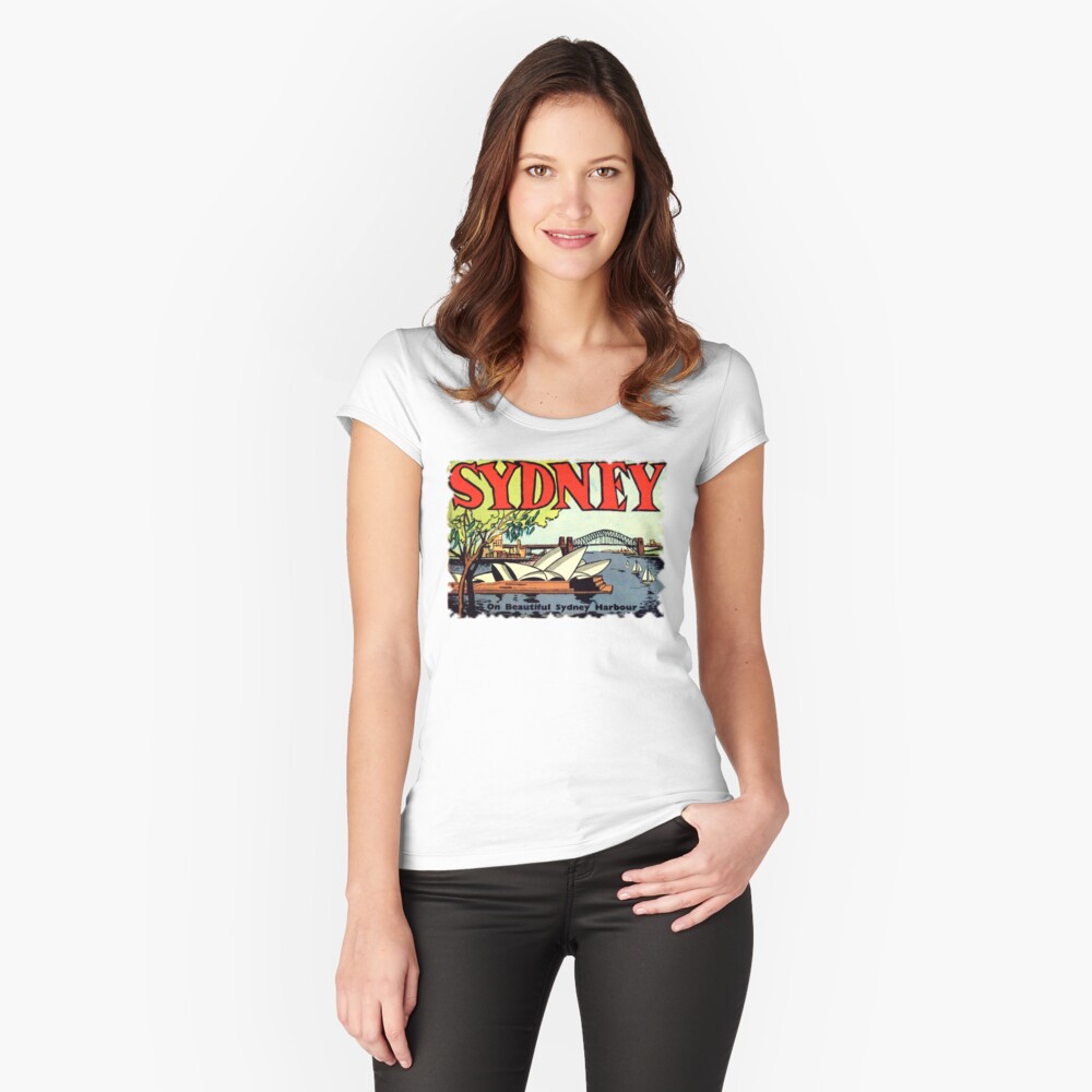 Item preview, Fitted Scoop T-Shirt designed and sold by hilda74.