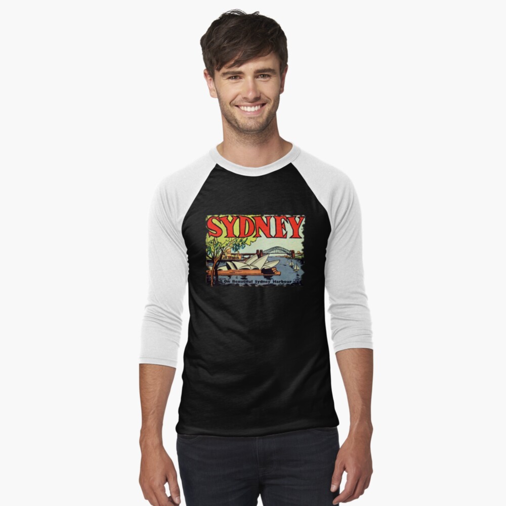 Item preview, Baseball ¾ Sleeve T-Shirt designed and sold by hilda74.