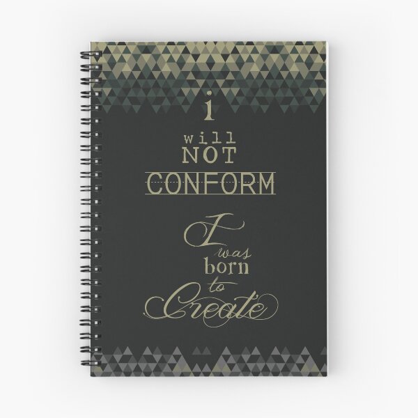 Item preview, I was Born to Create (dark) designed and sold by eilamona.