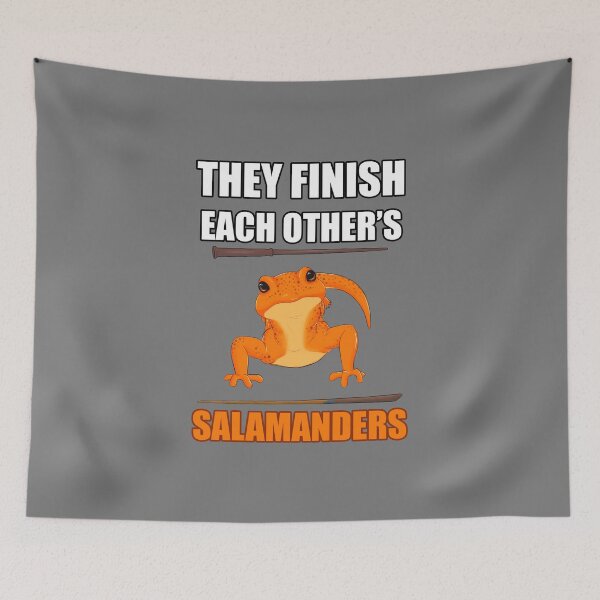 Item preview, They Finish Each Other's Salamanders (That's What I Was Gonna Say!) designed and sold by PsychoWolfie.
